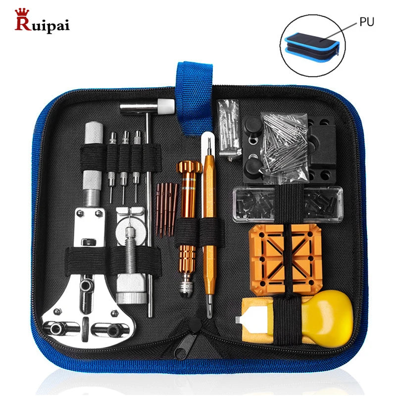 Watchmaker Watch Link Pin Remover Case Opener Repair Tool Kit Set Opener Link Spring Bar Remover Horlogemaker Gereedschap