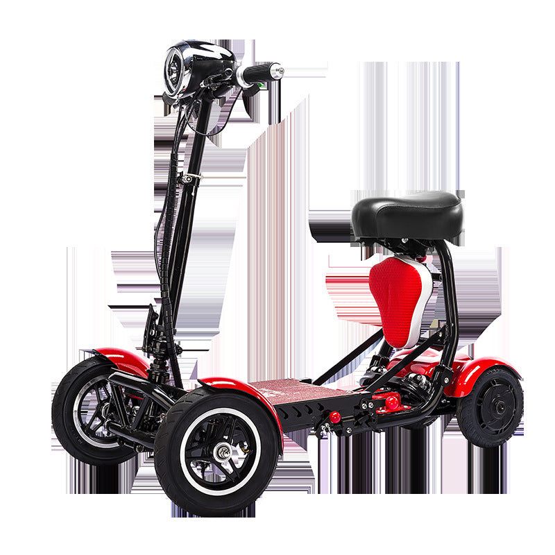 Cyungbok Folding Mini Four-wheel Adult Electric Bicycle Transport Scooter For The Elderly