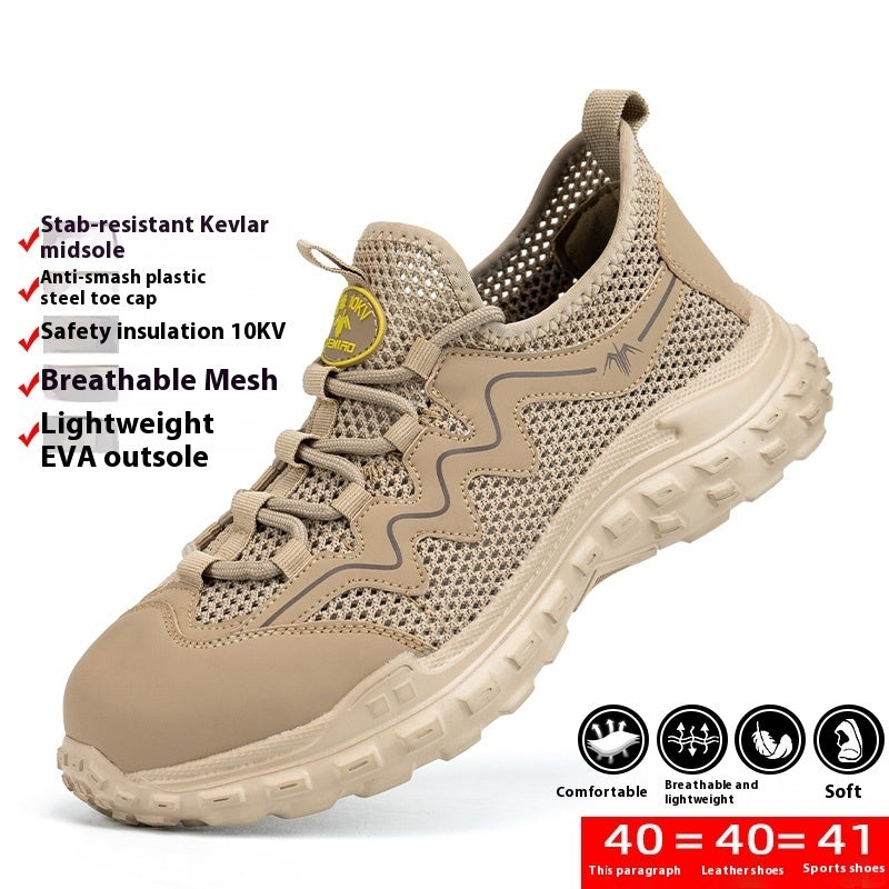 Labor Protection Shoes Men's Anti-smashing And Anti-penetration Insulated Lightweight