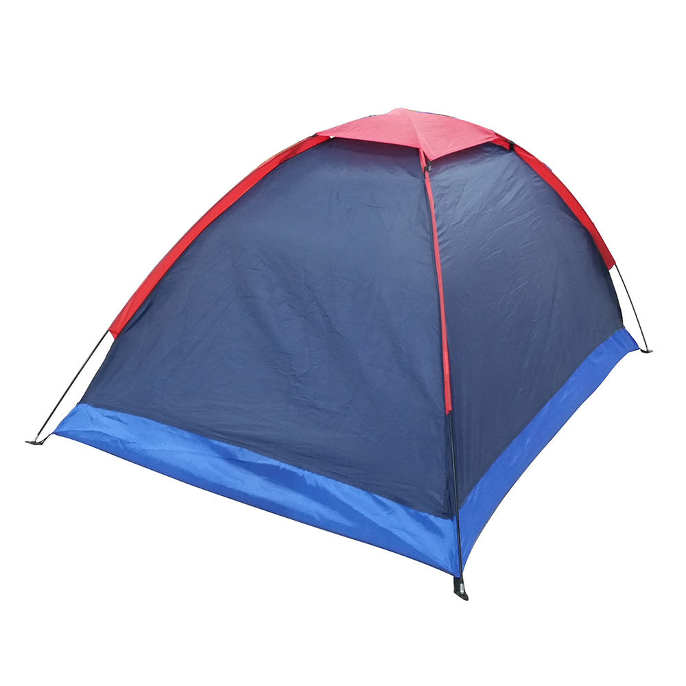 Tente de camping double couche simple pour couple en plein air