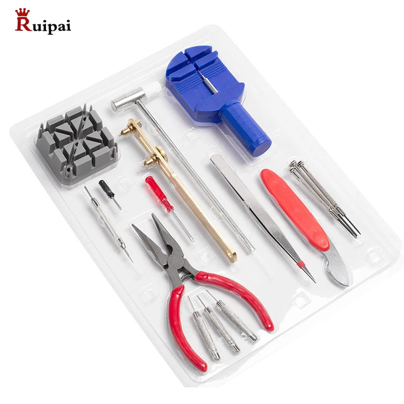 Watchmaker Watch Link Pin Remover Case Opener Repair Tool Kit Set Opener Link Spring Bar Remover Horlogemaker Gereedschap