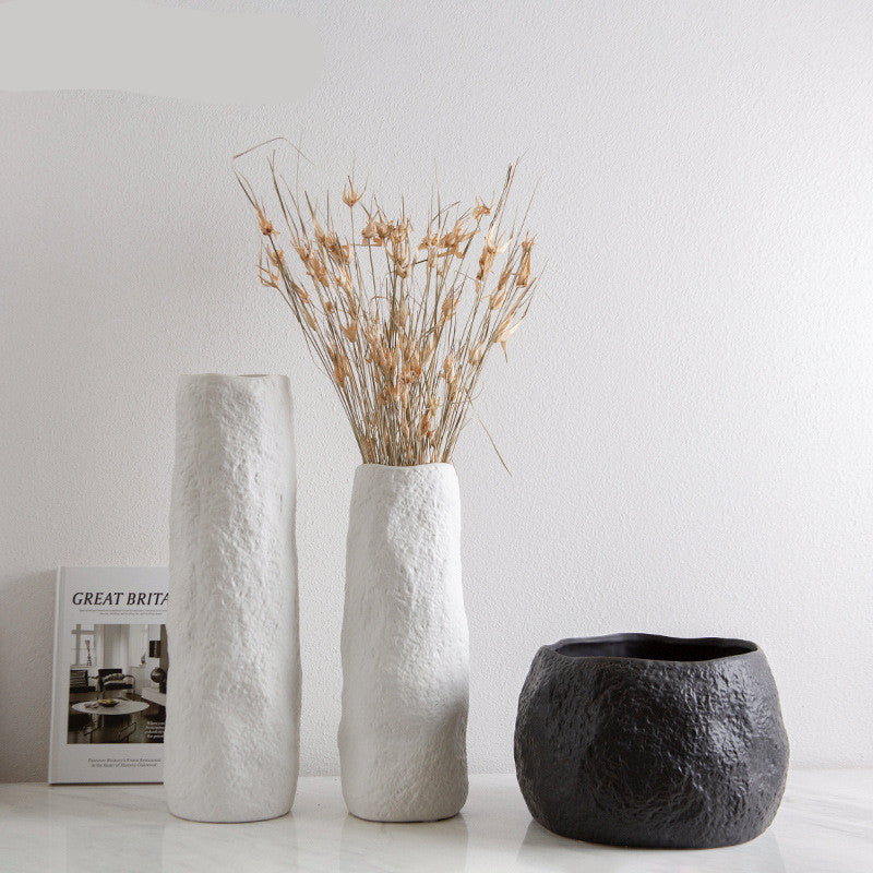 Simple Nordic Handmade Ceramic Creative Natural Vase