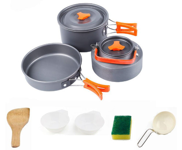 Ustensile de cuisine portable d'extérieur pour camping, randonnée, pique-nique