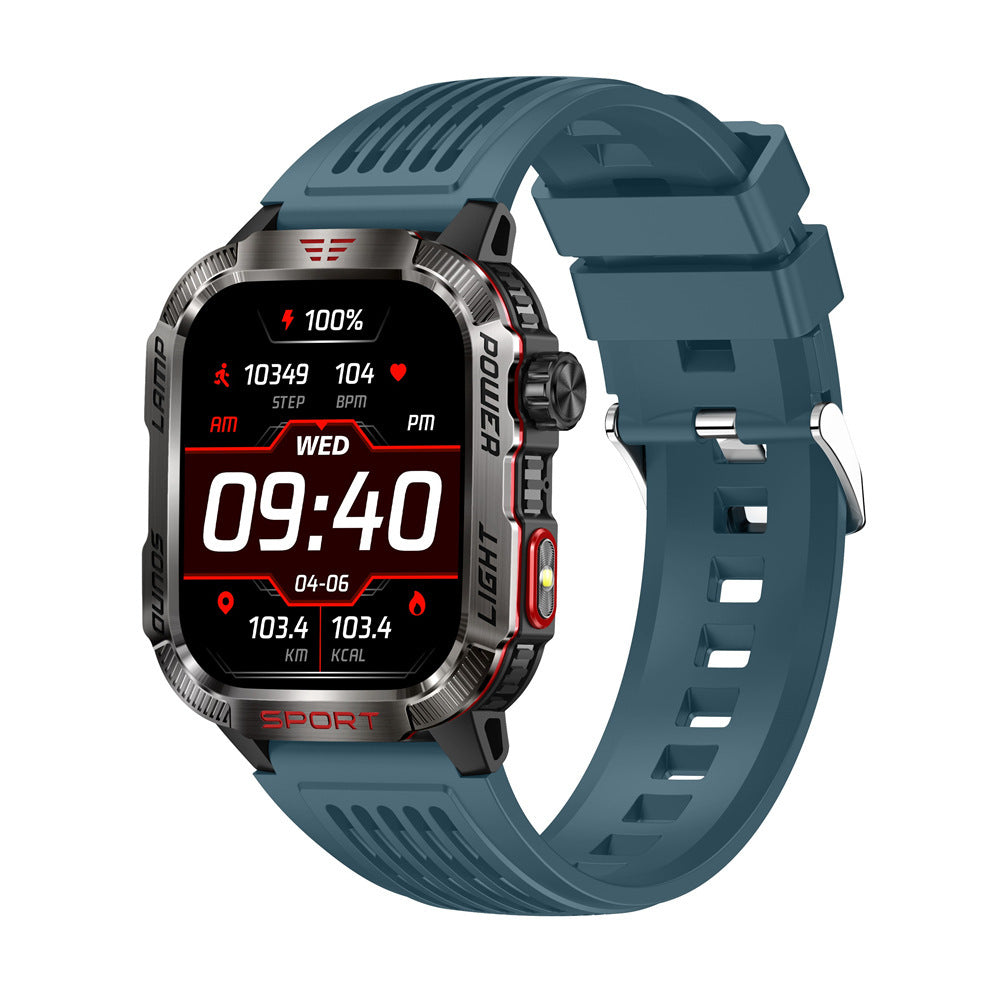 Montre intelligente HT29 Appel Bluetooth Fréquence cardiaque Pression artérielle Surveillance de la santé