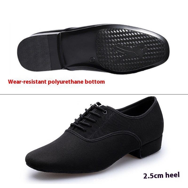 Outdoor Rubber Sole Indoor Calfskin Sole Oxford Cloth Shoes