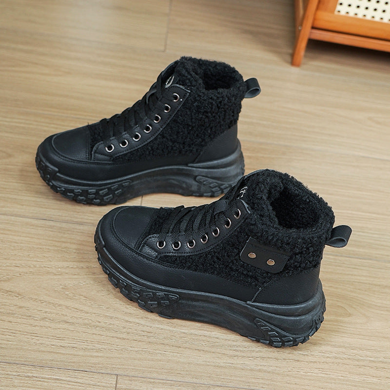 New Warm Non-slip High Top Snow Boots