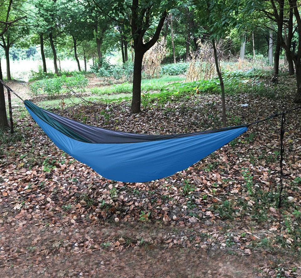 Hamac en coton avec housse chaude pour camping en plein air