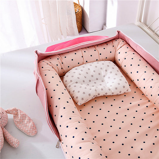 Cotton Portable Foldable Baby Bed