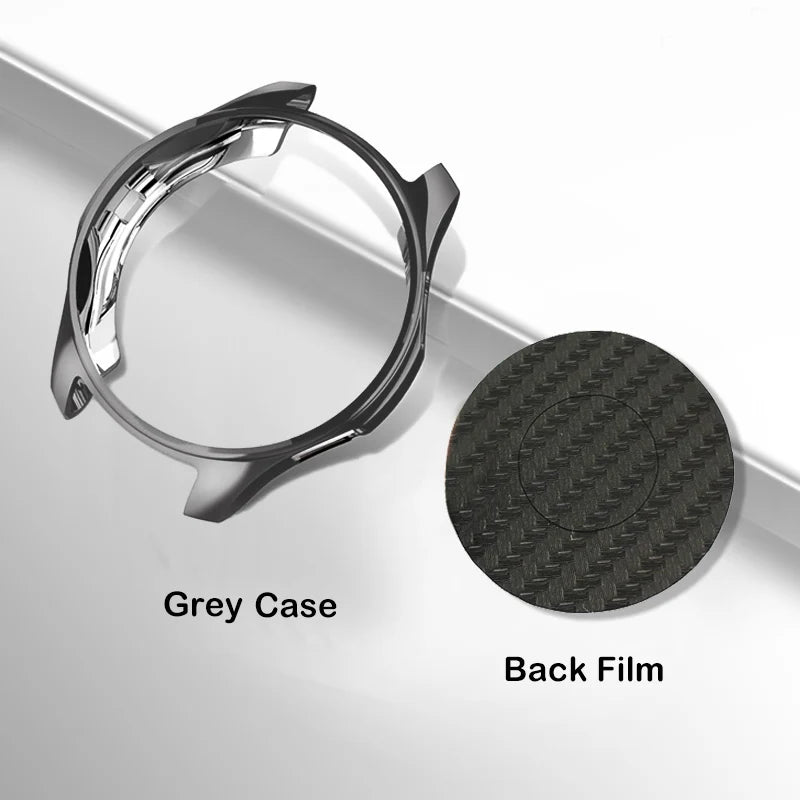 Protection Case Film for Samsung Galaxy Watch 3  41/45mm 46mm 42mm Newest Super Thin Smart Watch Cover Soft Frame for Gear S3