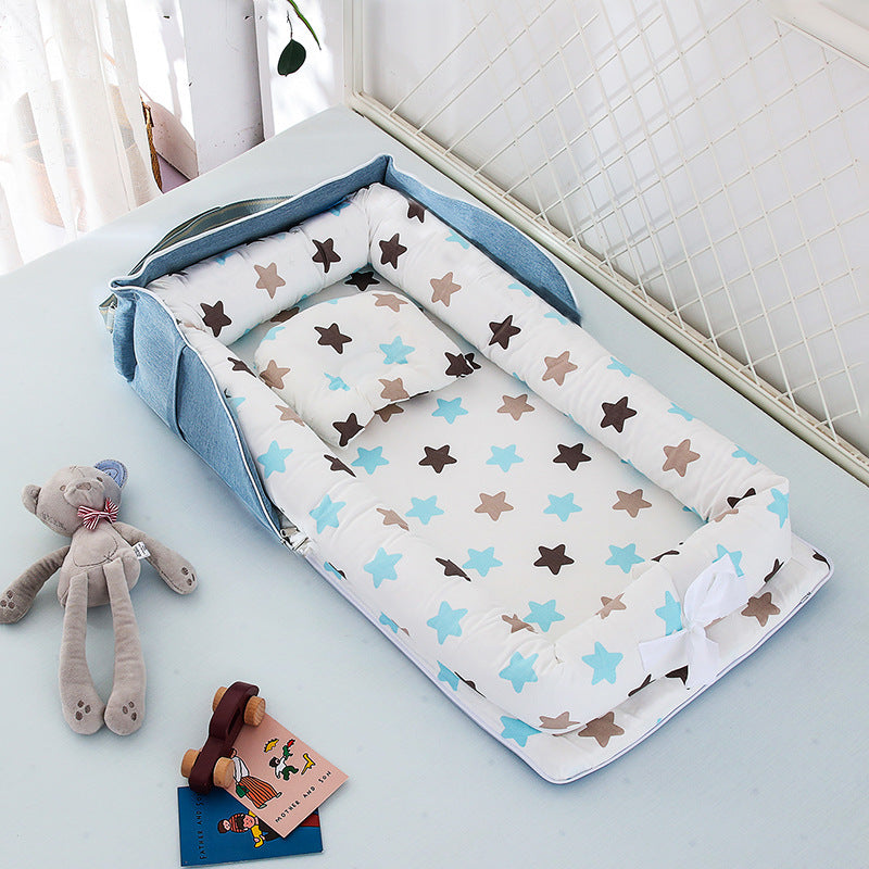 Cotton Portable Foldable Baby Bed