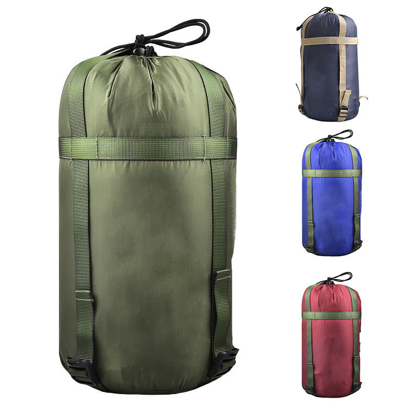 Sac de couchage de camping en plein air, sac de compression