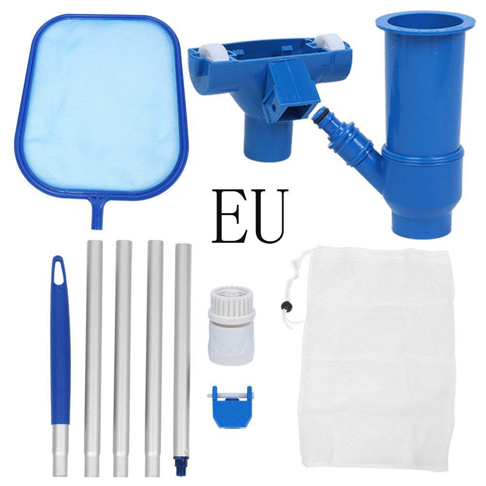 Swimming pool cleaning tool set