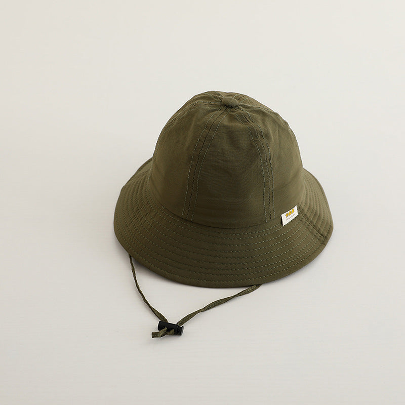 Bucket Hat Spring New Sun-proof Solid Color Quick-drying