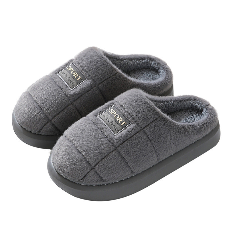 Men's Cotton Slippers Winter Household