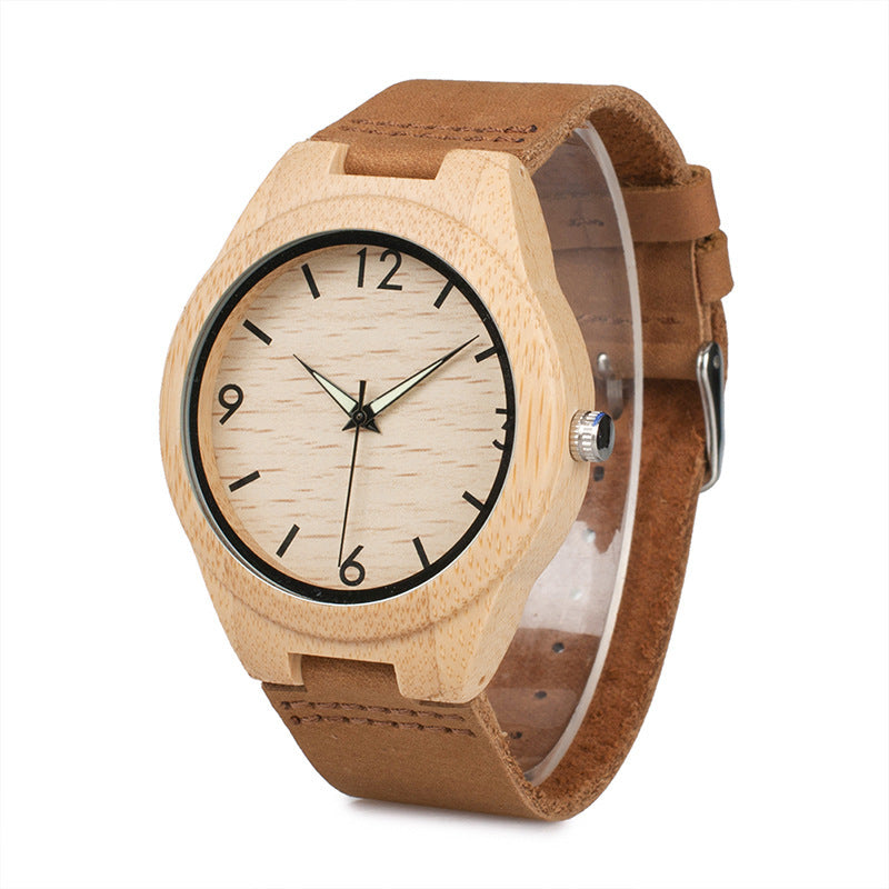 Wooden Watch Couple Bamboo