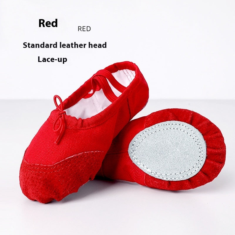 Children's Dance Shoes Women's Soft Bottom Body Practice Dancing Shoes