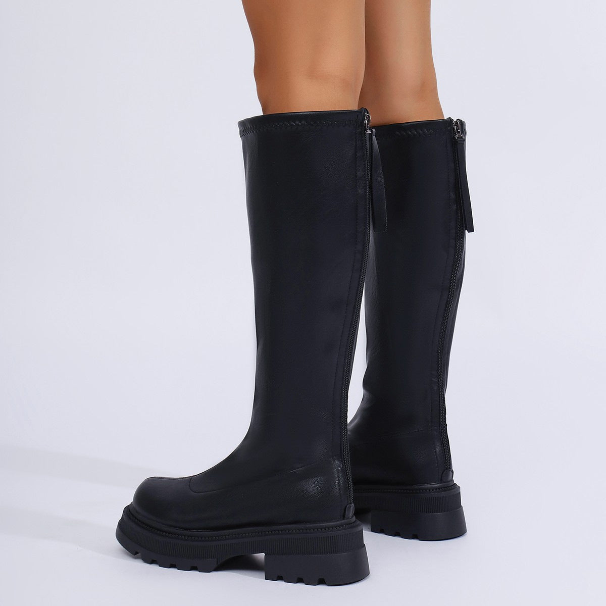 New Women's Long Tube Tail Boots Women's Boots