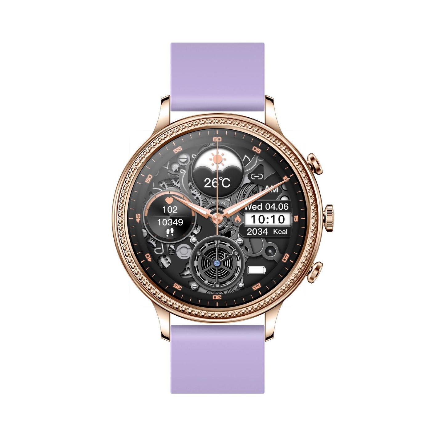 Montre connectée Fossil V60 Call 139' Full Touch pour femme