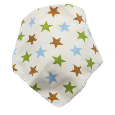 Baby Bibs Waterproof Triangle Cotton Cartoon Child Baberos Bandana Bibs Dribble Bibs Newborn Slabber Absorbent Cloth