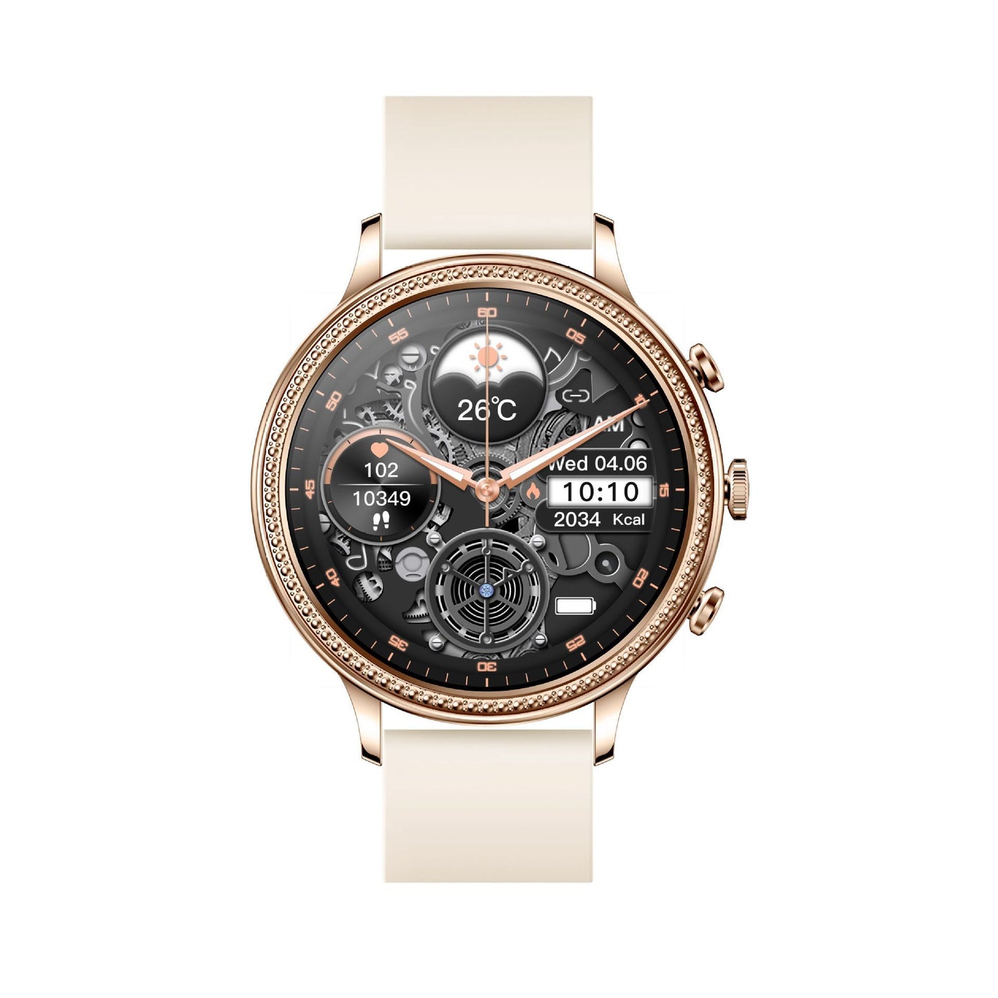 Montre connectée Fossil V60 Call 139' Full Touch pour femme