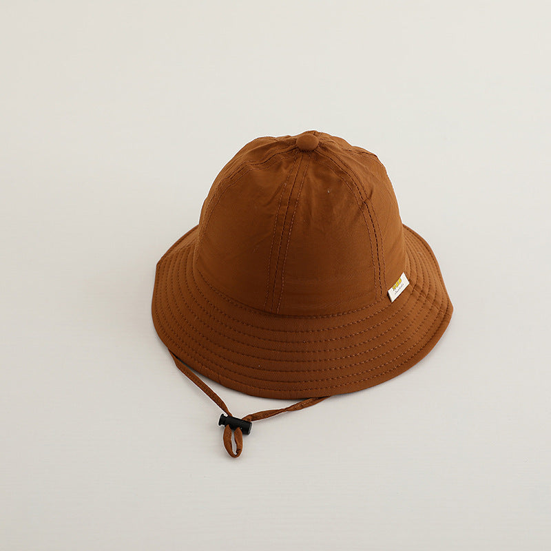 Bucket Hat Spring New Sun-proof Solid Color Quick-drying