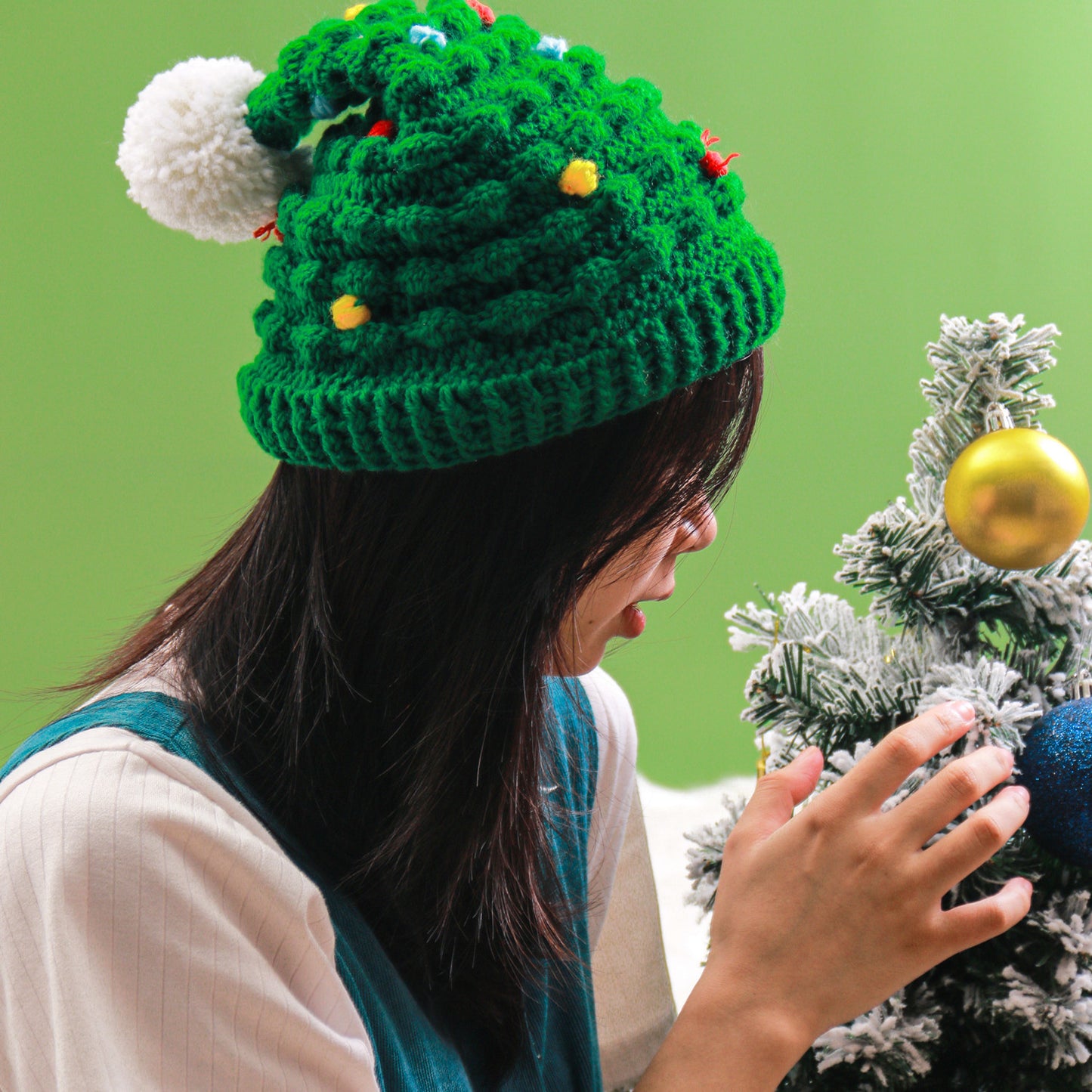 Handmade Knitted Winter Warm Parent-child Hat