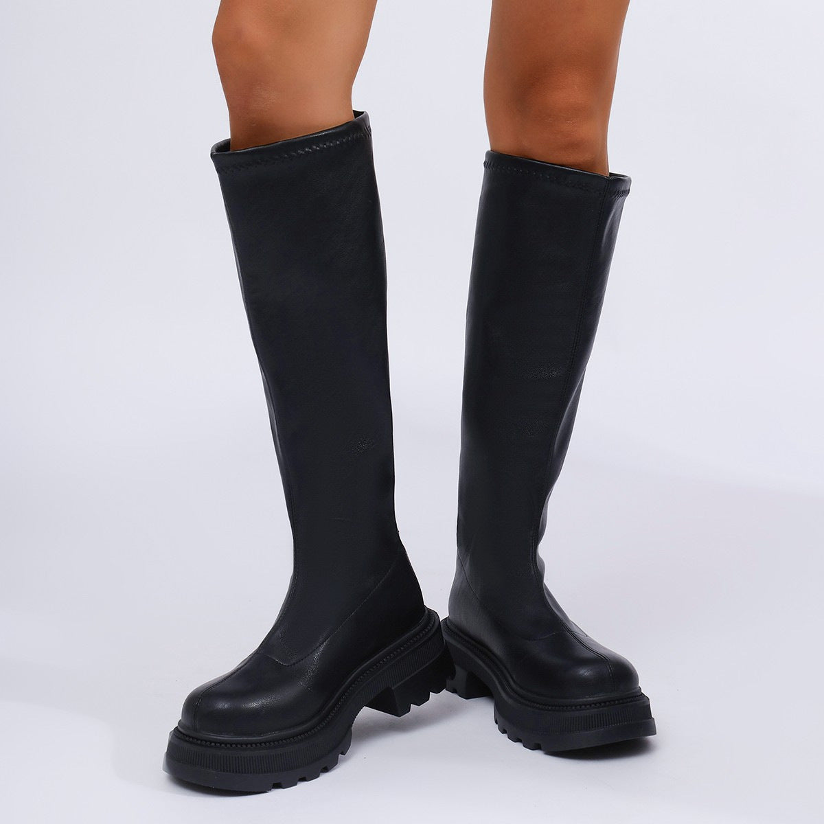 New Women's Long Tube Tail Boots Women's Boots