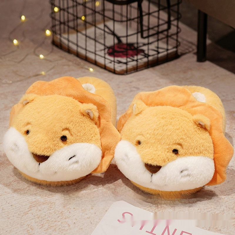 Japanese Cartoon Animal Indoor Warm Slippers