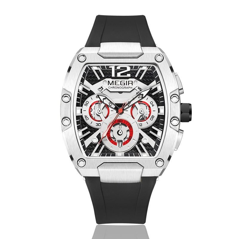 Montre de sport lumineuse et étanche pour homme