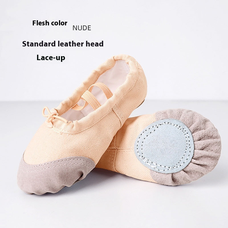 Children's Dance Shoes Women's Soft Bottom Body Practice Dancing Shoes