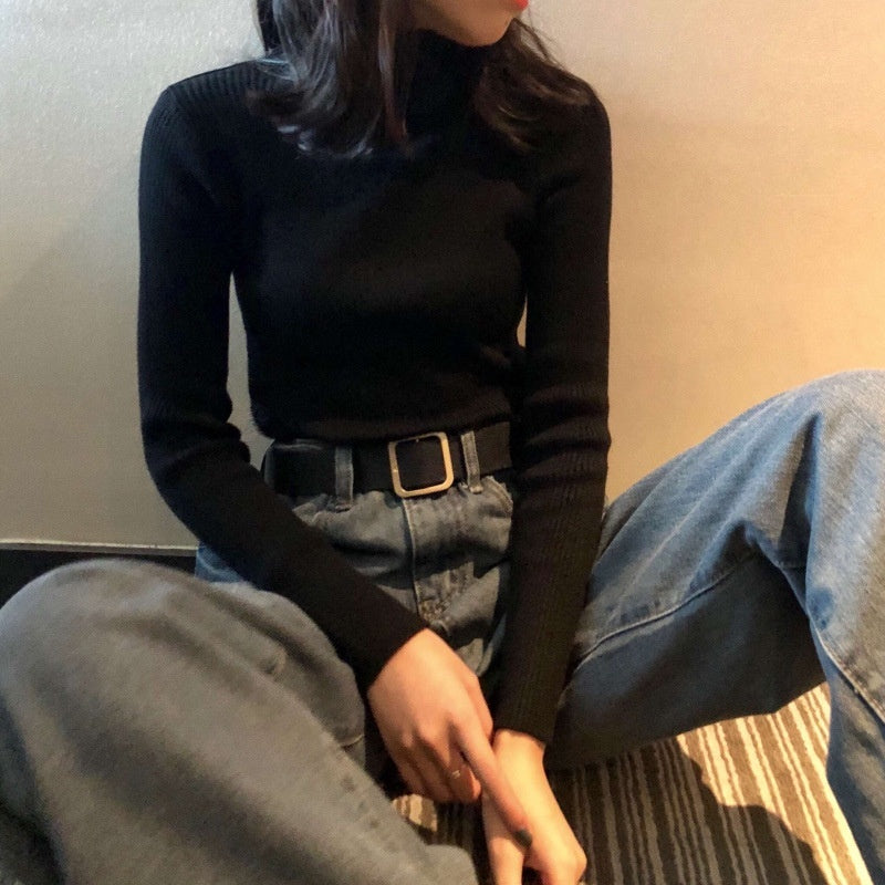 Women's Korean-style Thin Sweater Knitwear