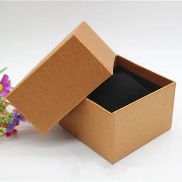 Cardboard Watch Case Storage Box Colorful Watch Holder New Watch Box Organizer Women Jewelry Gift Case