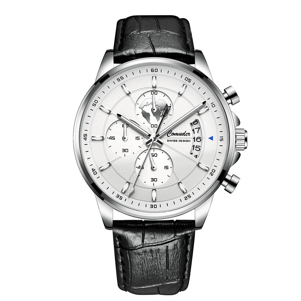 Montre Homme Homme Entièrement Automatique Étanche Calendrier Lumineux