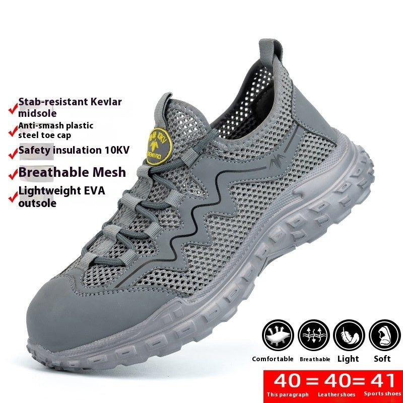 Labor Protection Shoes Men's Anti-smashing And Anti-penetration Insulated Lightweight