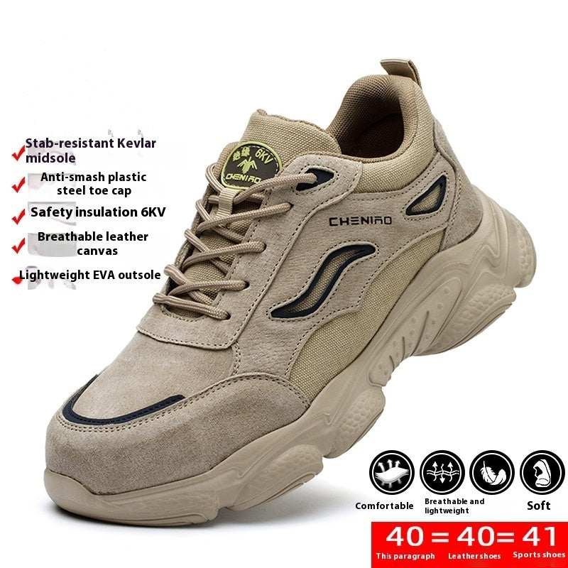 Labor Protection Shoes Men's Anti-smashing Insulation Construction Site Lightweight