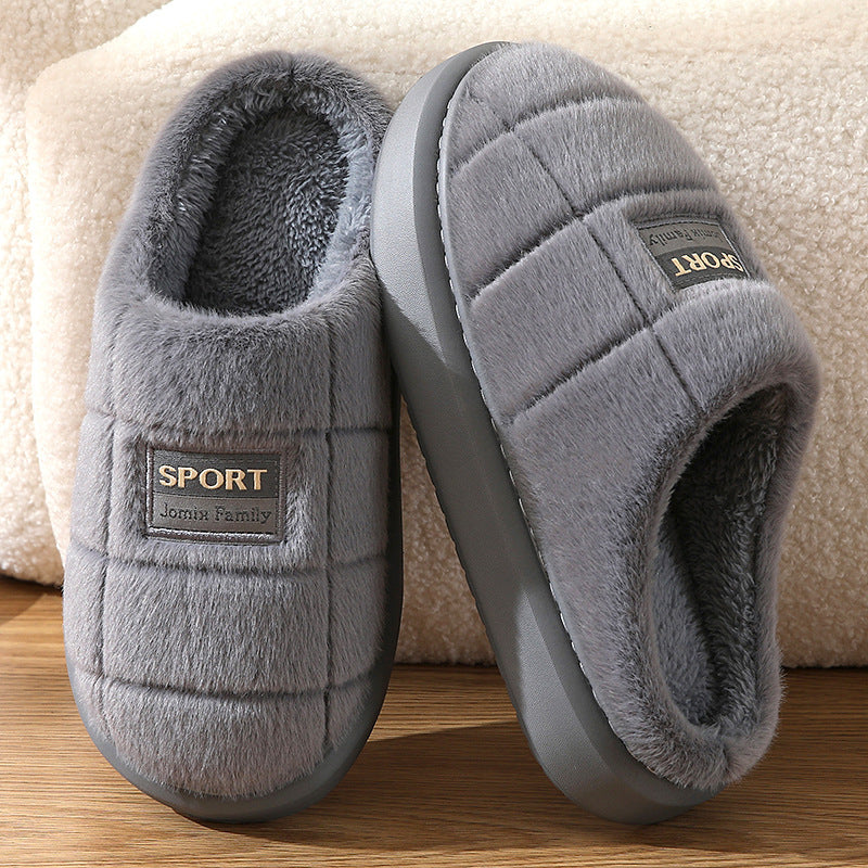 Men's Cotton Slippers Winter Household