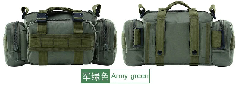 High Quality Outdoor Tactical Backpack Waist Pack Waist Bag Mochilas Molle Camping Hiking Pouch 3P Chest Bag