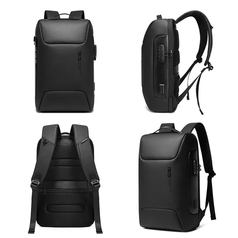 BANGE New Anti Thief Backpack Fits for 15.6 inch Laptop Backpack Multifunctional Backpack WaterProof for Business Shoulder Bags