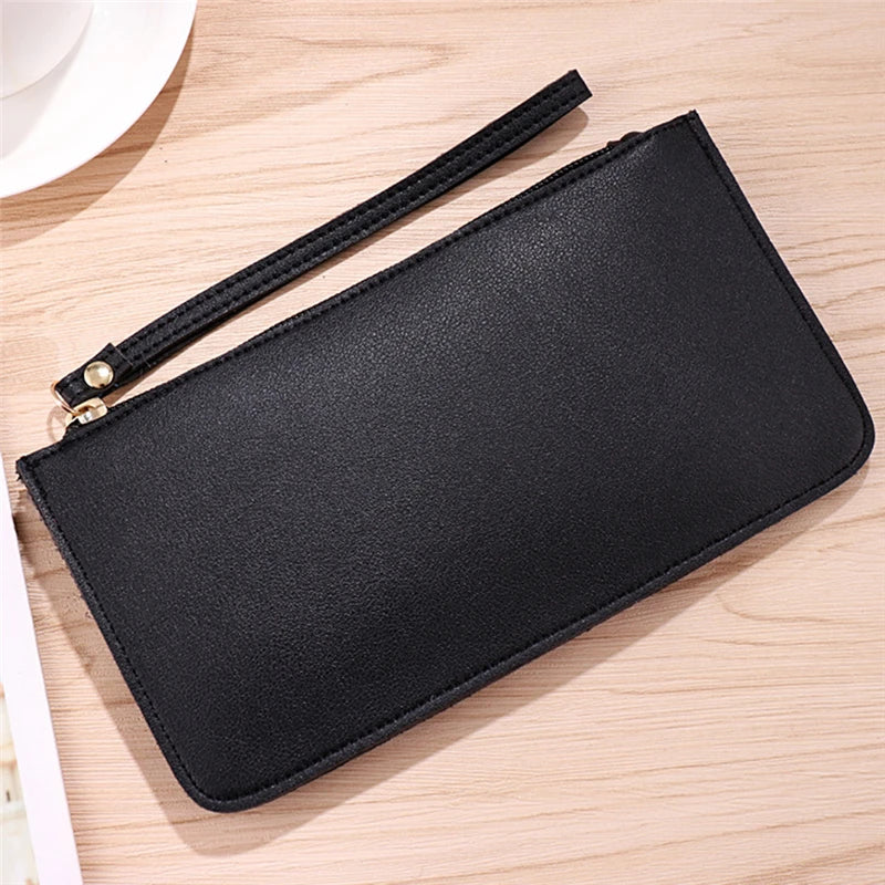 New Fashion Pu Leather Women Wallet Clutch Women's Purse Best Phone Wallet Female Case Phone Pocket Purse Coin Bag