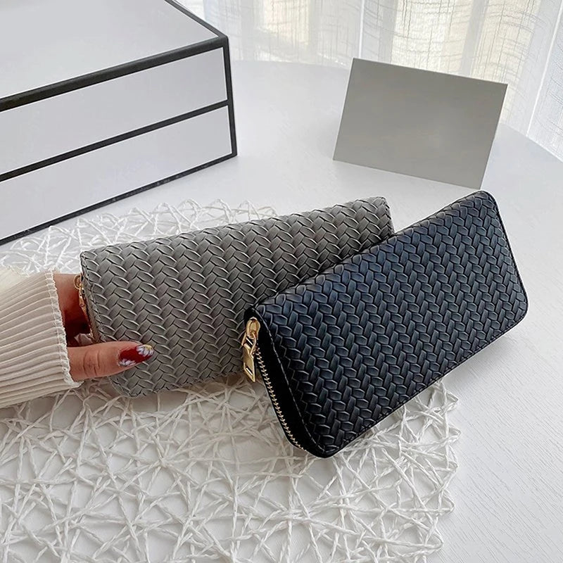 New Fashion Pu Leather Women Wallet Clutch Women's Purse Best Phone Wallet Female Case Phone Pocket Purse Coin Bag