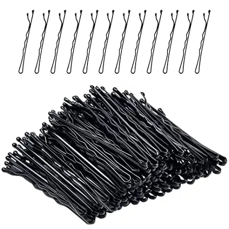 60/120pcs Black Hairpins for Women Hair Clip Lady Bobby Pins Invisible Wave Curly Bride Disposable Hairgrip Barrette Hair Clips