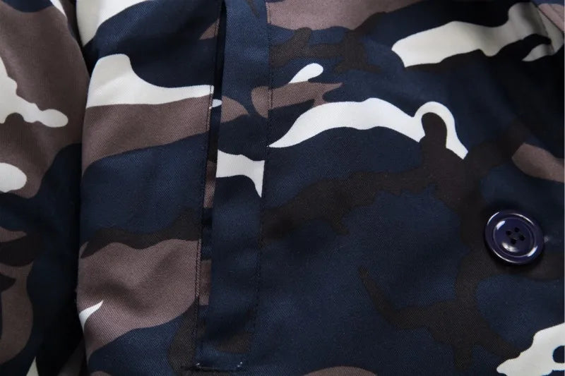 2024 Nouvelle Marque Hiver Hommes Épais Camouflage Veste Hommes Parka manteau Hommes À Capuche Parkas Veste Hommes Militaire Pardessus