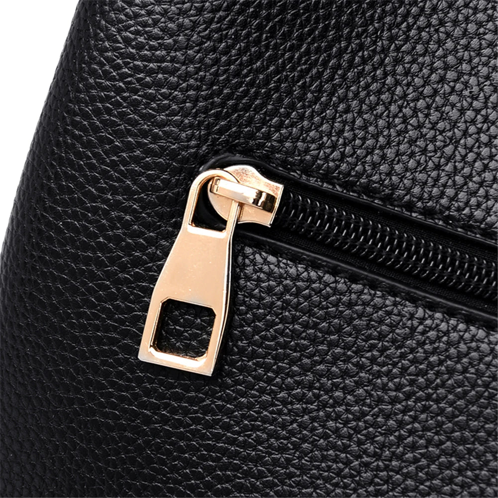 New 3 Main Pocket Leather Luxury Handbags Women Bags Designer Female Croosbody Bags For Women Small Casual Tote Bag Sac A Main