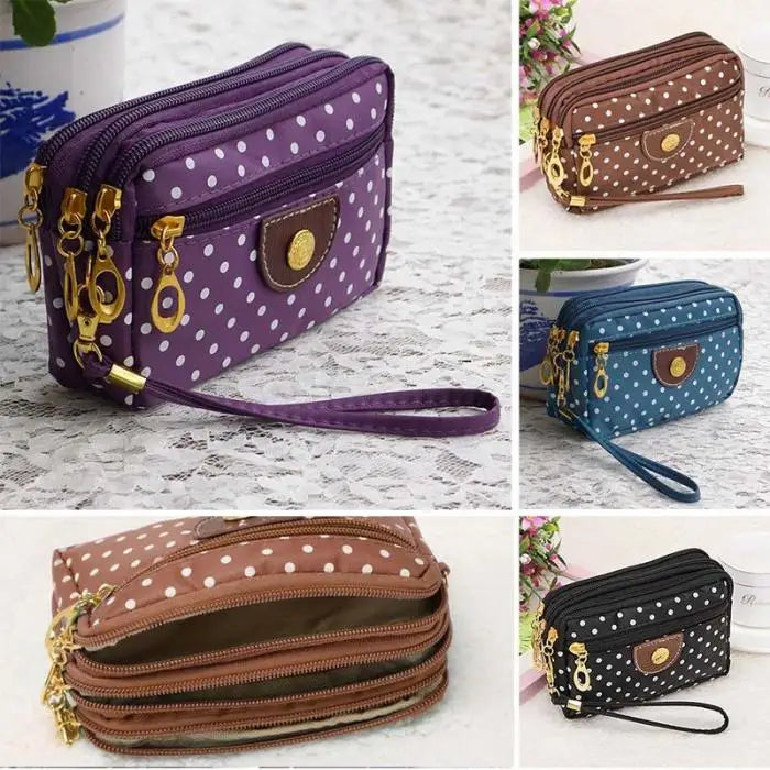 Universal Large Wallet Women Mobile Phone Bag Pocket Outdoor Arm Shoulder Cover Case Bags Clutch Bag Wallet Carteira Feminino