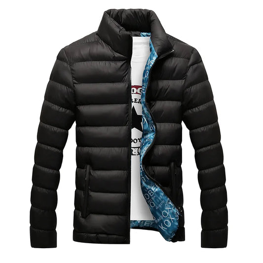 2024 Nouvelles vestes d'hiver Parka hommes automne hiver vêtements d'extérieur chauds marque mince hommes manteaux décontractés coupe-vent vestes matelassées hommes M-6XL