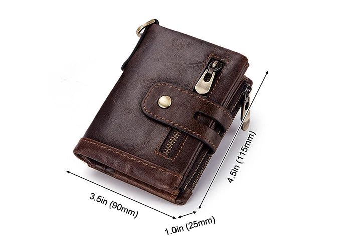 KAVIS Rfid Genuine Cow Leather Wallet Men Coin Purse Male Cuzdan PORTFOLIO MAN Portomonee Small Mini Walet Pocket Name Engraving