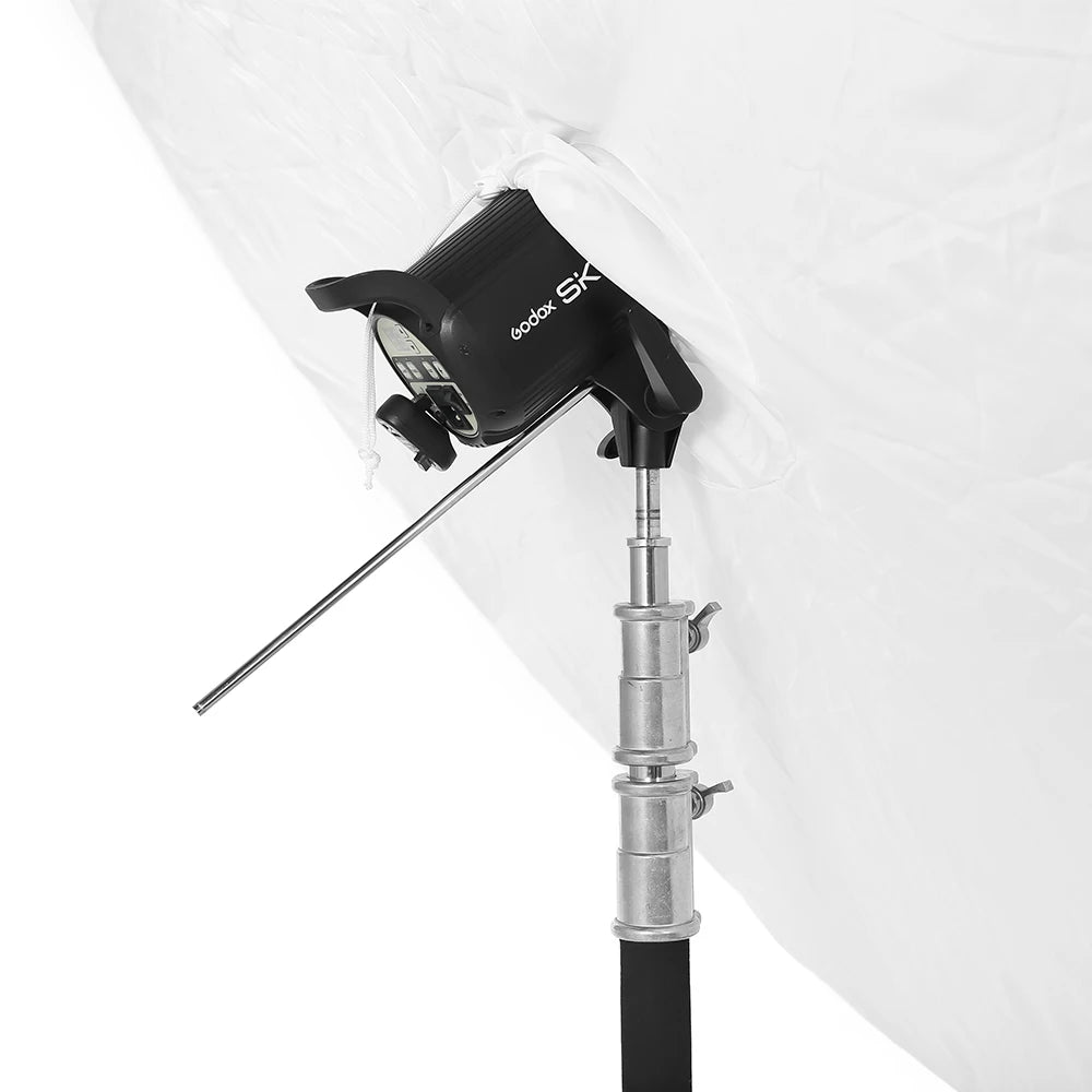 Studio Photographie 70" 178cm / 75" 190cm Blanc Noir Éclairage Réfléchissant Parapluie Diffuseur Couverture (Couverture Diffuseur Seulement)