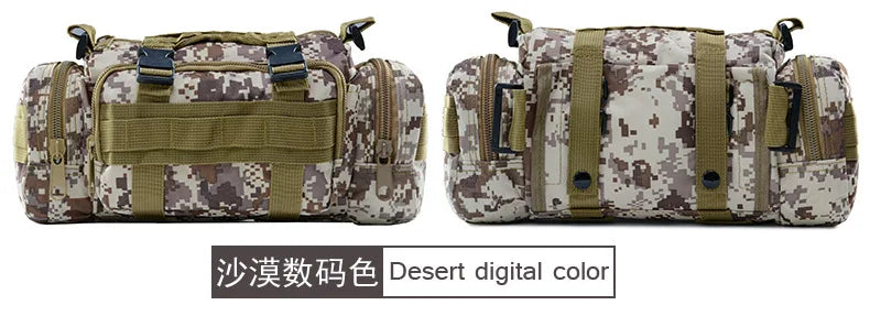 High Quality Outdoor Tactical Backpack Waist Pack Waist Bag Mochilas Molle Camping Hiking Pouch 3P Chest Bag