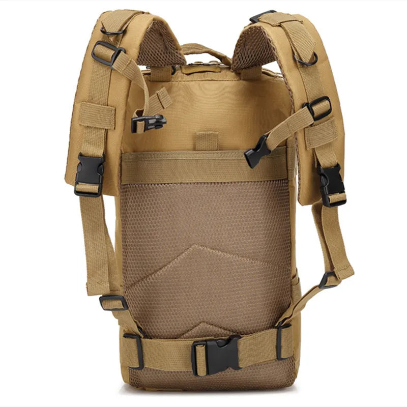 2024 New 3P Backpack Waterproof Cycling Sports Outdoor Backpack Multifunctional Tactical Camouflage Bag