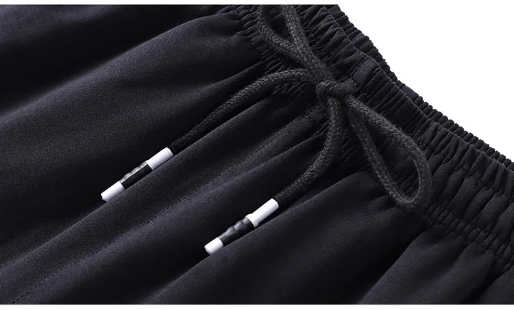 Men's Sweatpants Plus Size Large 5xl Sportswear Elastic Waist Casual Cotton Track Pants Stretch Trousers Male Black Joggers 8XL